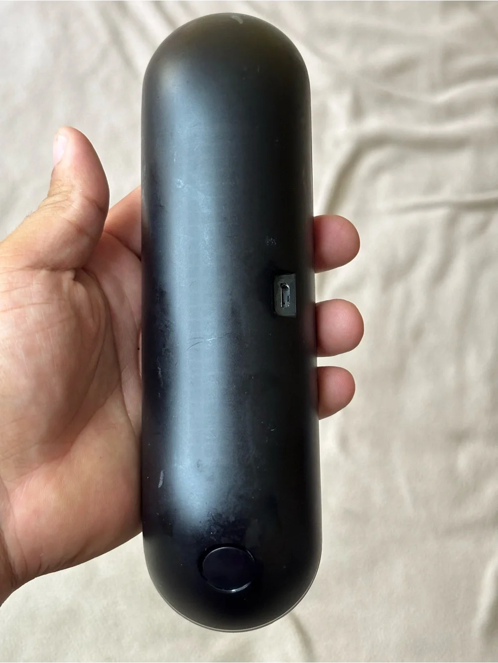 Lyft Purple Glow Light Mustache Original- no charge cable base